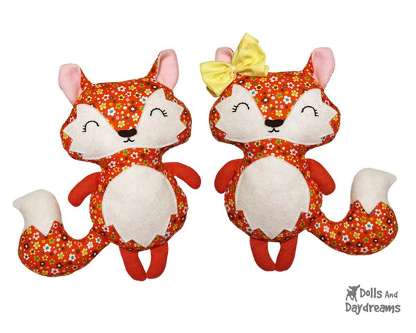 Baby Fox Sewing Pattern - Dolls And Daydreams - 5