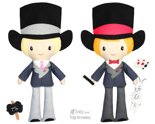 Groom and Magician Sewing Pattern