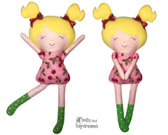 Embroidery Machine ITH Signature Doll Pattern