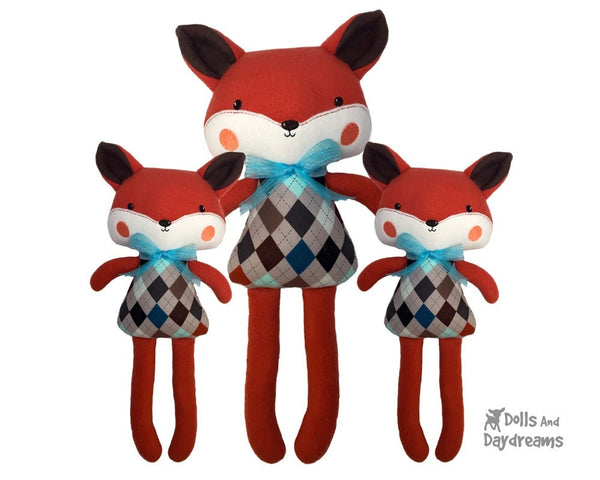 ITH Big Fox Pattern - Dolls And Daydreams - 3