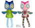 ITH Big Owl Pattern - Dolls And Daydreams - 1