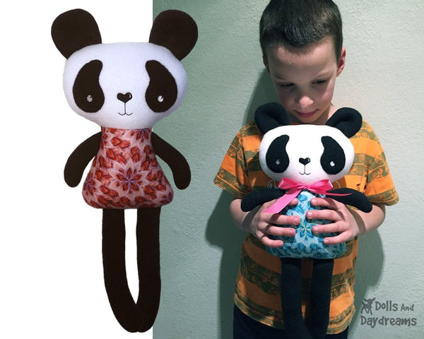 ITH Big Panda Pattern - Dolls And Daydreams - 3