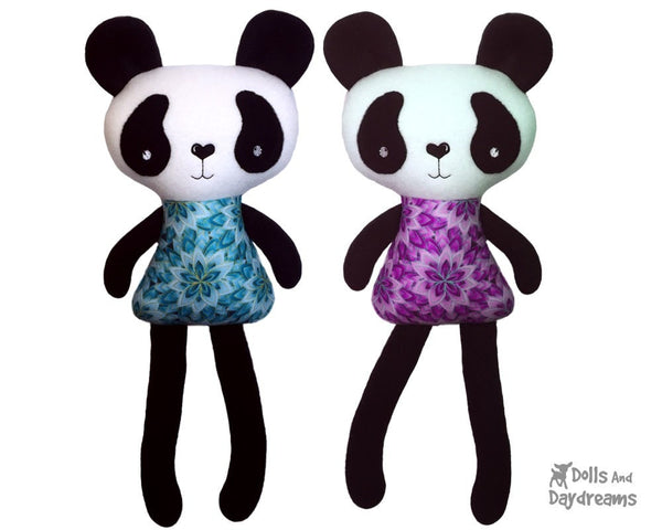 ITH Big Panda Pattern - Dolls And Daydreams - 4