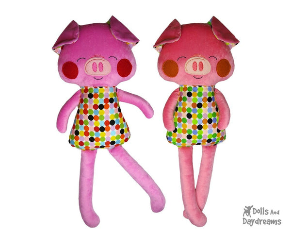 ITH Big Pig Pattern - Dolls And Daydreams - 3