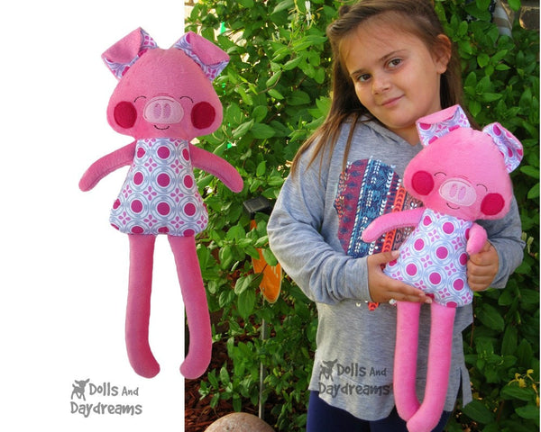 ITH Big Pig Pattern - Dolls And Daydreams - 4