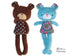 ITH Big Teddy Bear Pattern - Dolls And Daydreams - 1