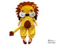 Lion Mask & Tail Pattern