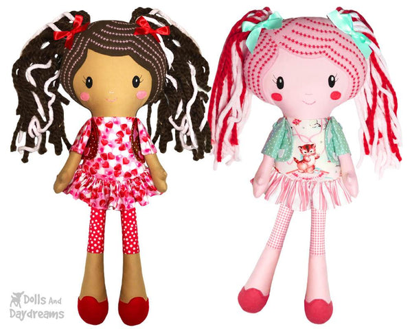 Lucy Leggings a PDF Doll Sewing Pattern by dolls and daydreams