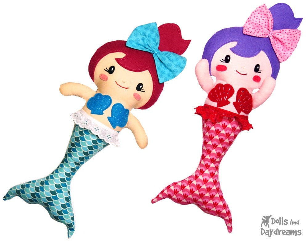 Merbabies Sewing Pattern | Dolls And Daydreams