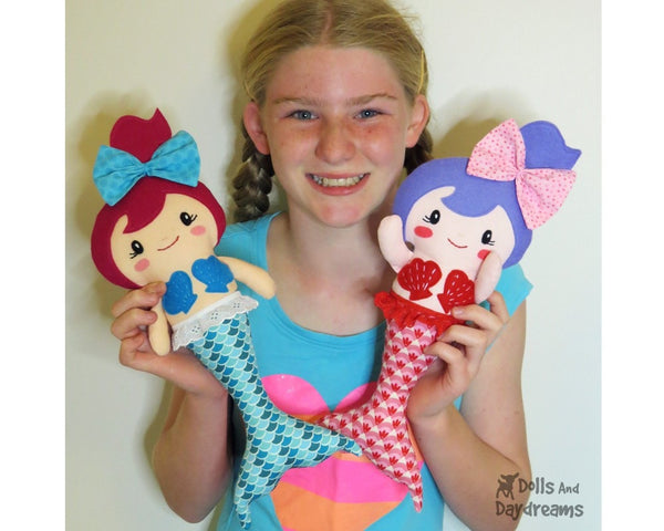 Merbabies Sewing Pattern - Dolls And Daydreams - 4