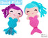 Quick Kids Mermaid Doll Sewing Pattern by Dolls And Daydreams
