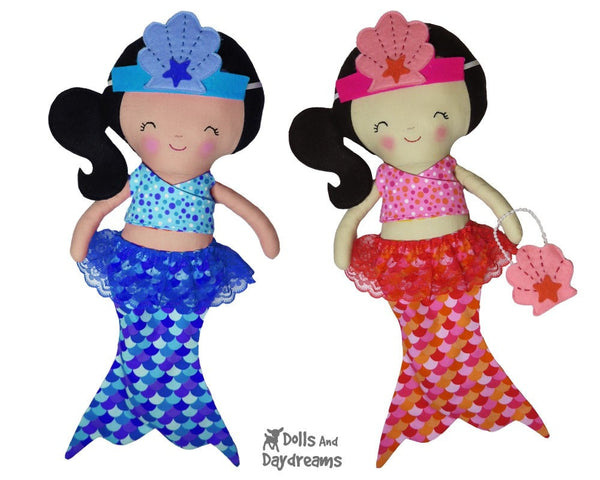Mermaid Tail Sets Sewing Pattern - Dolls And Daydreams - 3