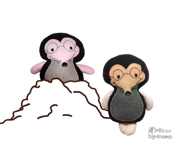 Bilby Mole Sewing Pattern - Dolls And Daydreams - 4