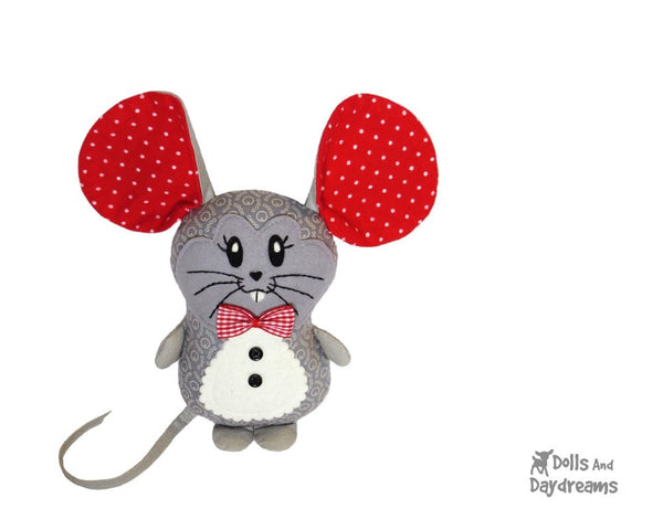 Mouse Sewing Pattern - Dolls And Daydreams - 2