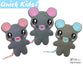 Quick Kids Mouse Sewing Pattern