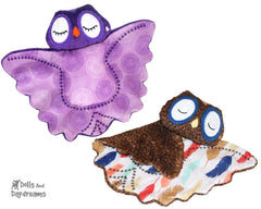 Owl Pro Grow with Me Baby Blanket Sewing Pattern