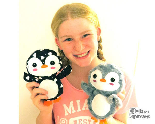 Penguin Sewing Pattern - Dolls And Daydreams - 4