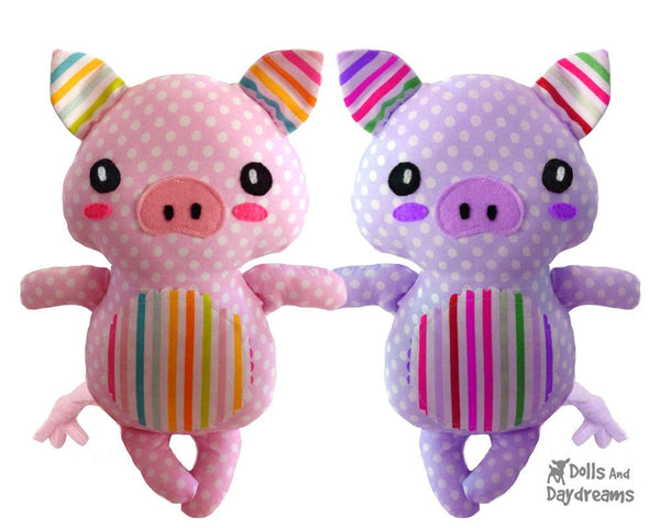 Piglet Sewing Pattern - Dolls And Daydreams - 5