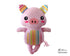 Piglet Sewing Pattern - Dolls And Daydreams - 1
