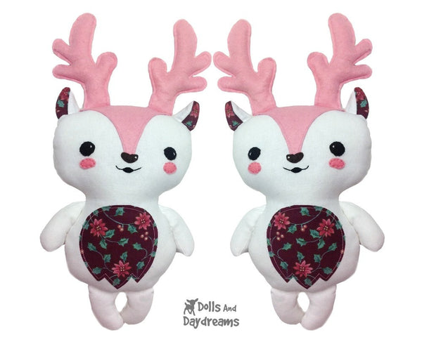 Baby Reindeer Sewing Pattern - Dolls And Daydreams - 5