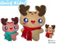 ITH Quick Kids Reindeer Pattern