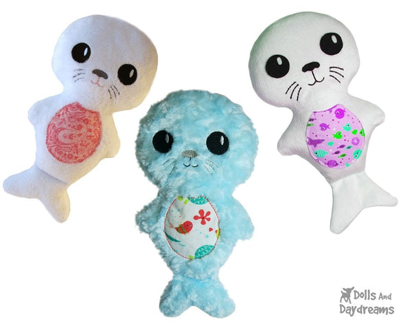 Seal Pup Sewing Pattern - Dolls And Daydreams - 3