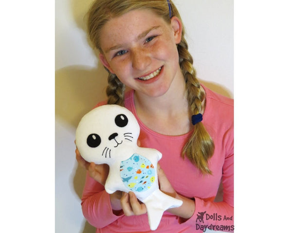 Seal Pup Sewing Pattern - Dolls And Daydreams - 4