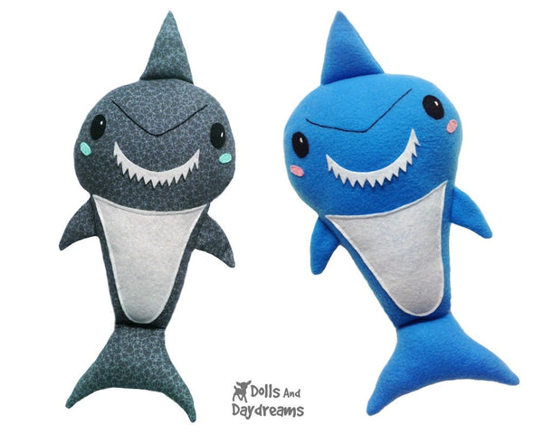Shark Sewing Pattern - Dolls And Daydreams - 5