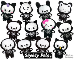 Discounted ITH Quick Kids Skelly Pets Pattern Pack