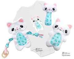 Baby’s 1st Plush Cat Snuggle Sewing Pattern Set