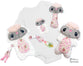Baby’s 1st Plush Lamb Snuggle Machine Embroidery Pattern Set