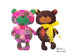 Baby Teddy Bear Sewing Pattern Softie DIY soft toy - Dolls And Daydreams - 1