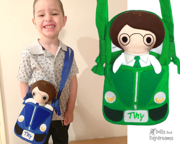 Tiny Tom Car Tote Sewing Pattern