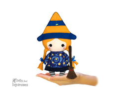 ITH Tiny Tot Witch Pattern