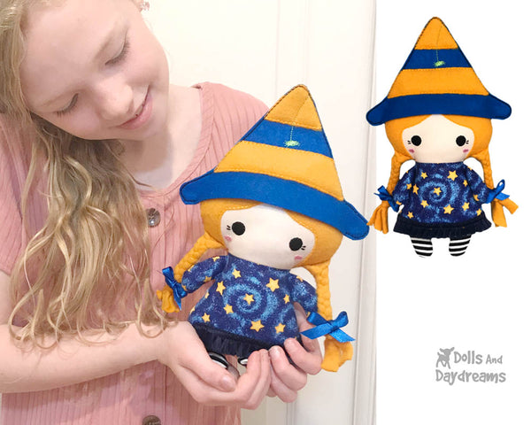 ITH Tiny Tot Witch Pattern