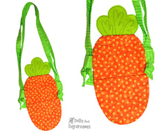 Tiny Tot Carrot Tote Sewing Pattern
