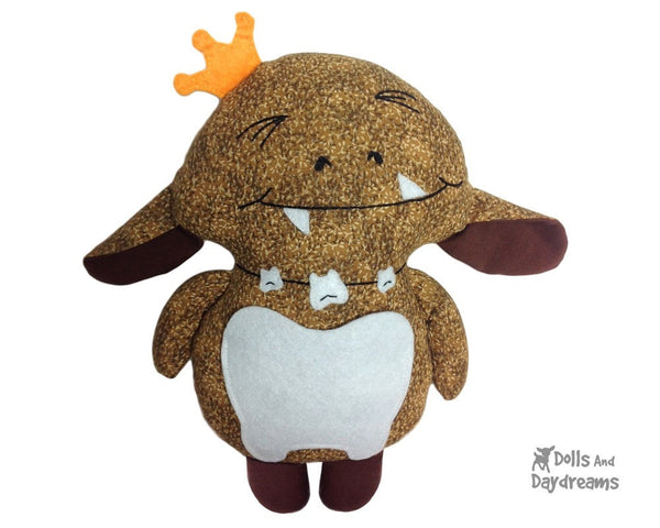 Tooth Goblin Sewing Pattern - Dolls And Daydreams - 1