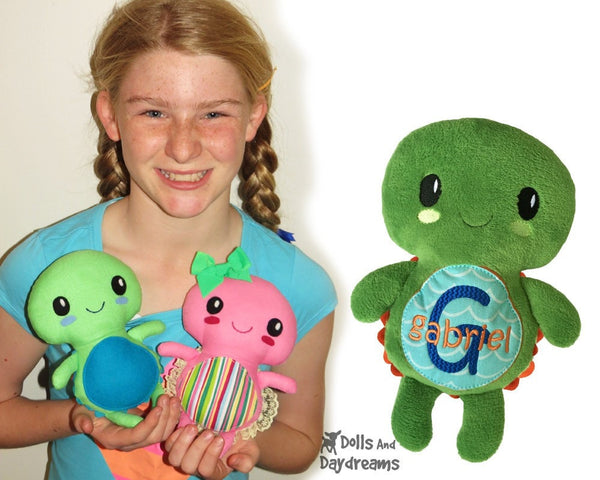 Turtle Sewing Pattern - Dolls And Daydreams - 5