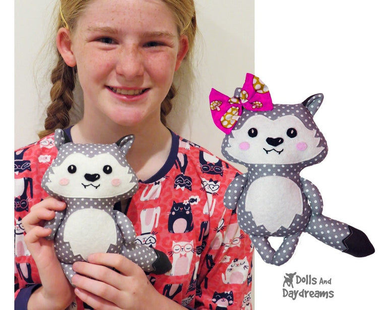 Werewolf Pup Sewing Pattern | Dolls And Daydreams
