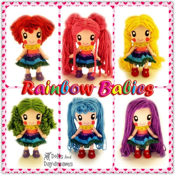 Rainbow Babies Play Set - Dolls And Daydreams - 2