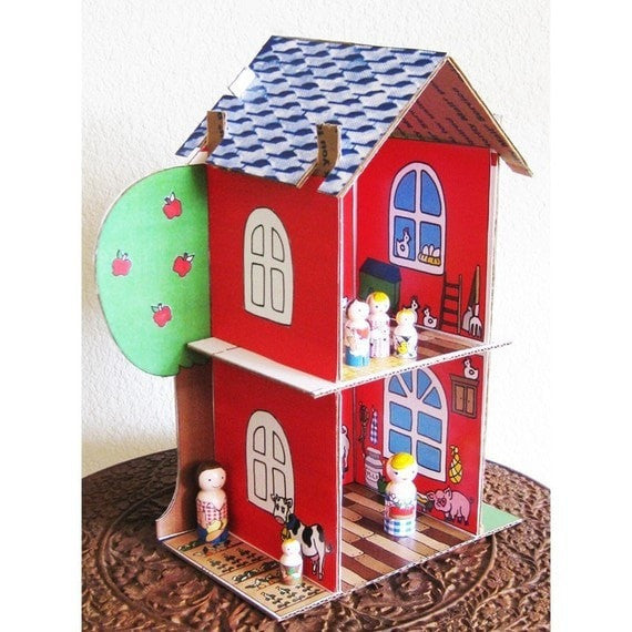 Full Set DIY Doll House &  Printouts - Dolls And Daydreams - 3