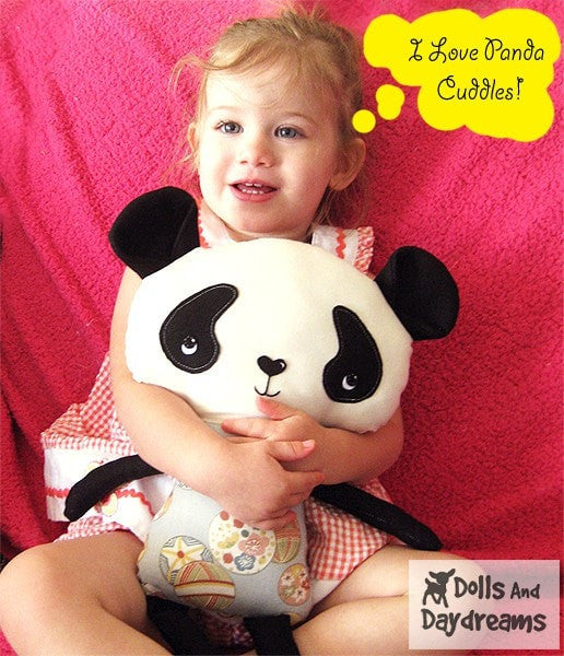 Panda Sewing Pattern - Dolls And Daydreams - 4