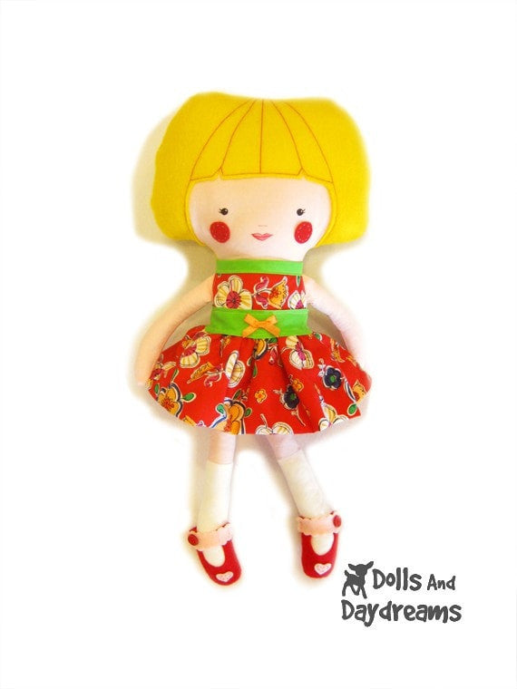 Party Dress Sewing Pattern - Dolls And Daydreams - 4