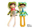 Applique Face Dolls Sewing Pattern - Dolls And Daydreams - 1