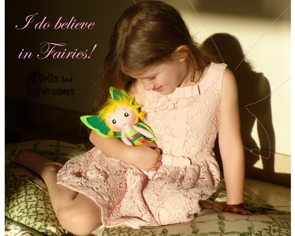 Tinkerbell Fairy Sewing Pattern - Dolls And Daydreams - 5