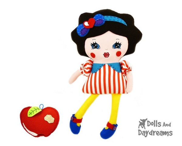 Hand Embroidery Or Painting Retro Doll Face Pattern - Dolls And Daydreams - 4