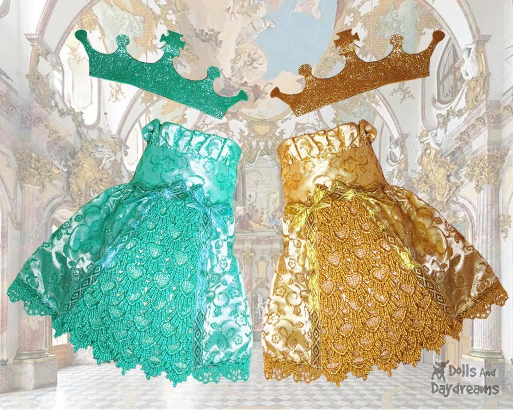 Princess Ball Gown & Tiara Sewing Pattern Princess Ball Gown & Tiara Sewing Pattern