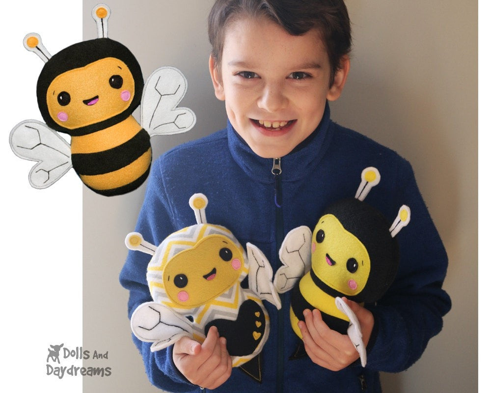 Bumble the Bee INSTANT DOWNLOAD Sewing Pattern PDF