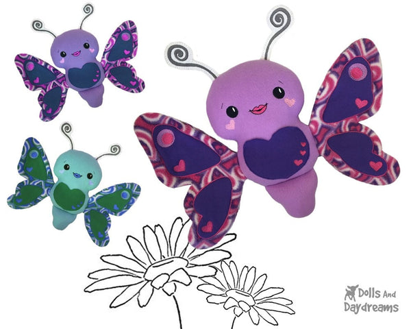Embroidery Machine Butterfly Pattern
