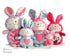 Embroidery Machine Bunny Rabbit Pattern - Dolls And Daydreams - 1